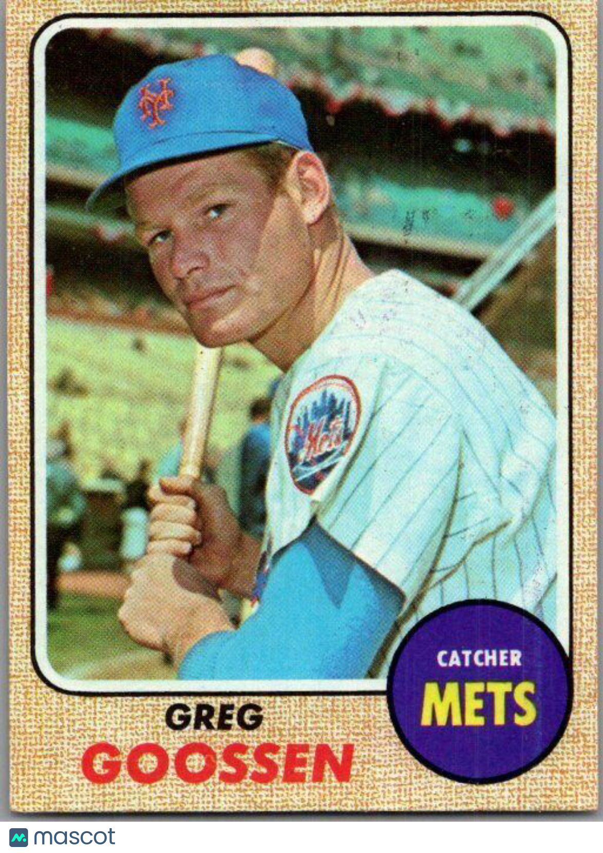 1968 Topps #386 Greg Goossen EX/NM