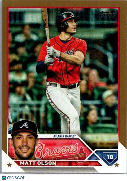 2023 Topps Series 2  Gold - #481 Matt Olson 1622/2023