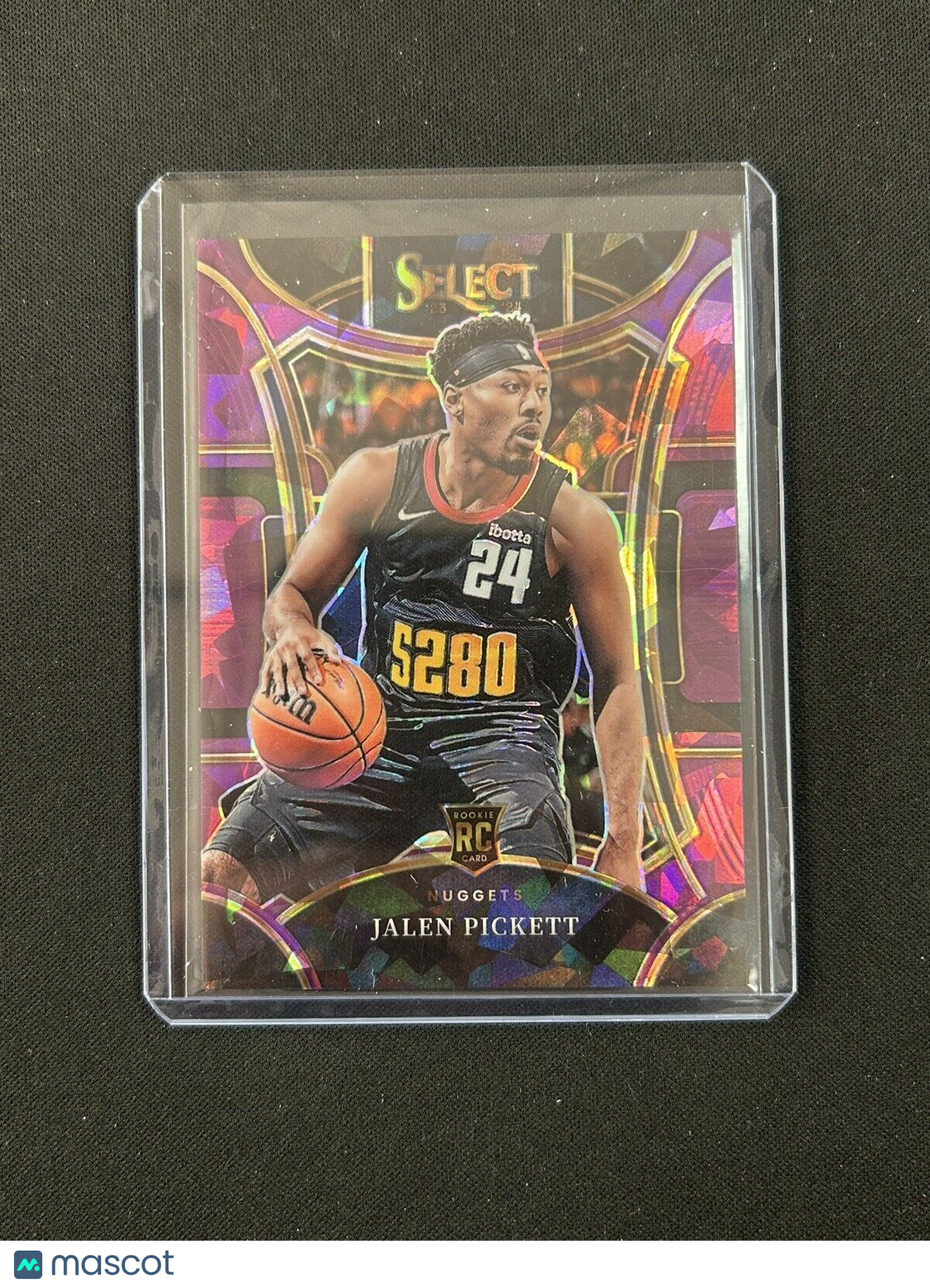 2023 Panini Select Mezzanine Purple Ice Jalen Pickett /99