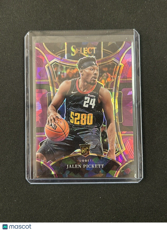 2023 Panini Select Mezzanine Purple Ice Jalen Pickett /99