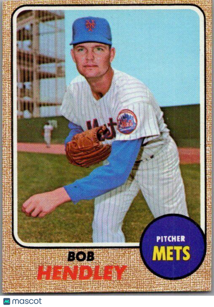 1968 Topps #345 Bob Hendley EX/NM