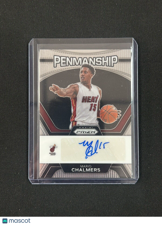 2023-24 Panini Prizm - Penmanship #PNM-MAR Mario Chalmers (AU)