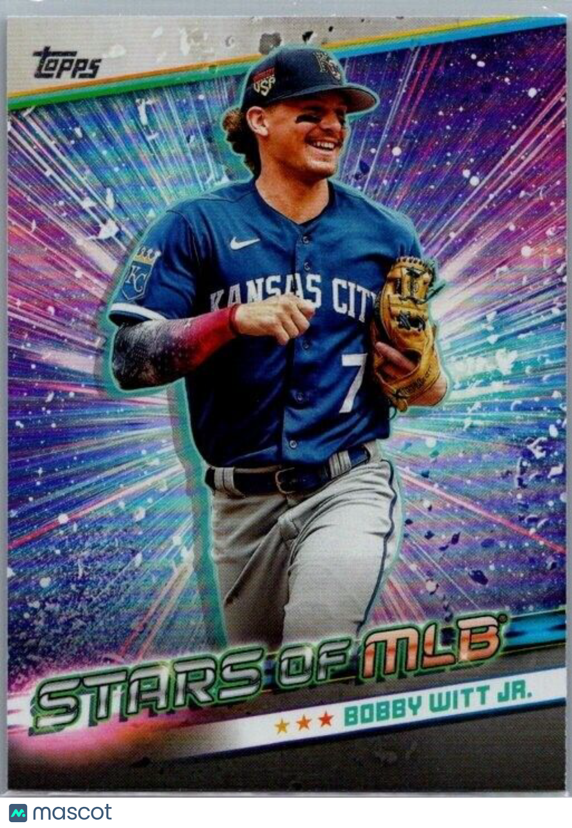 2024 Topps Series 1 - Stars of MLB #SMLB-17 Bobby Witt Jr.