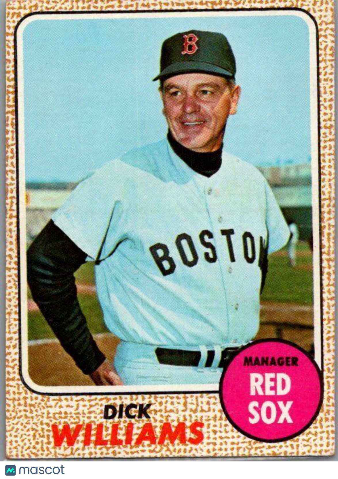 1968 Topps #87 Dick Williams