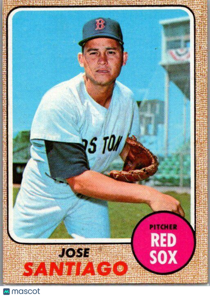 1968 Topps #123 Jose Santiago