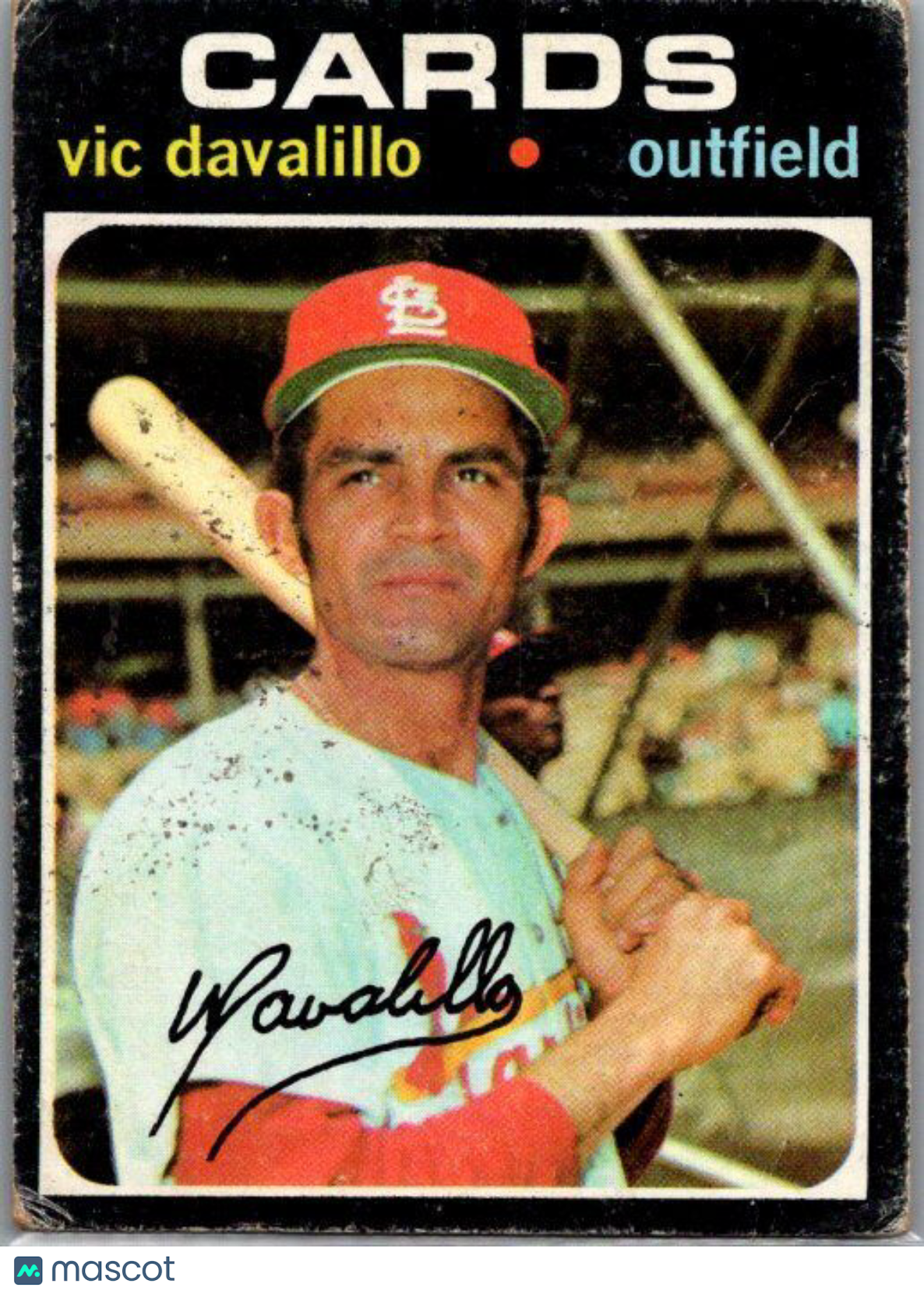 1971 Topps #4 Vic Davalillo