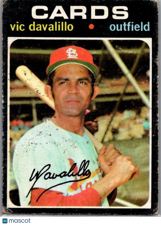 1971 Topps #4 Vic Davalillo