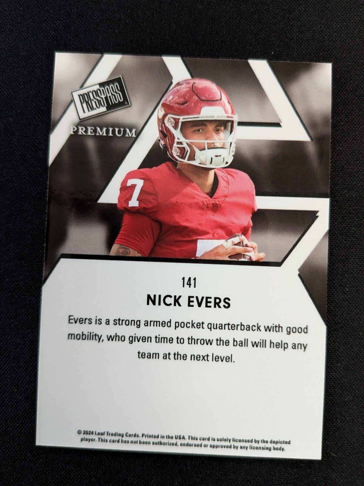 2024 Press Pass Nick Evers #141