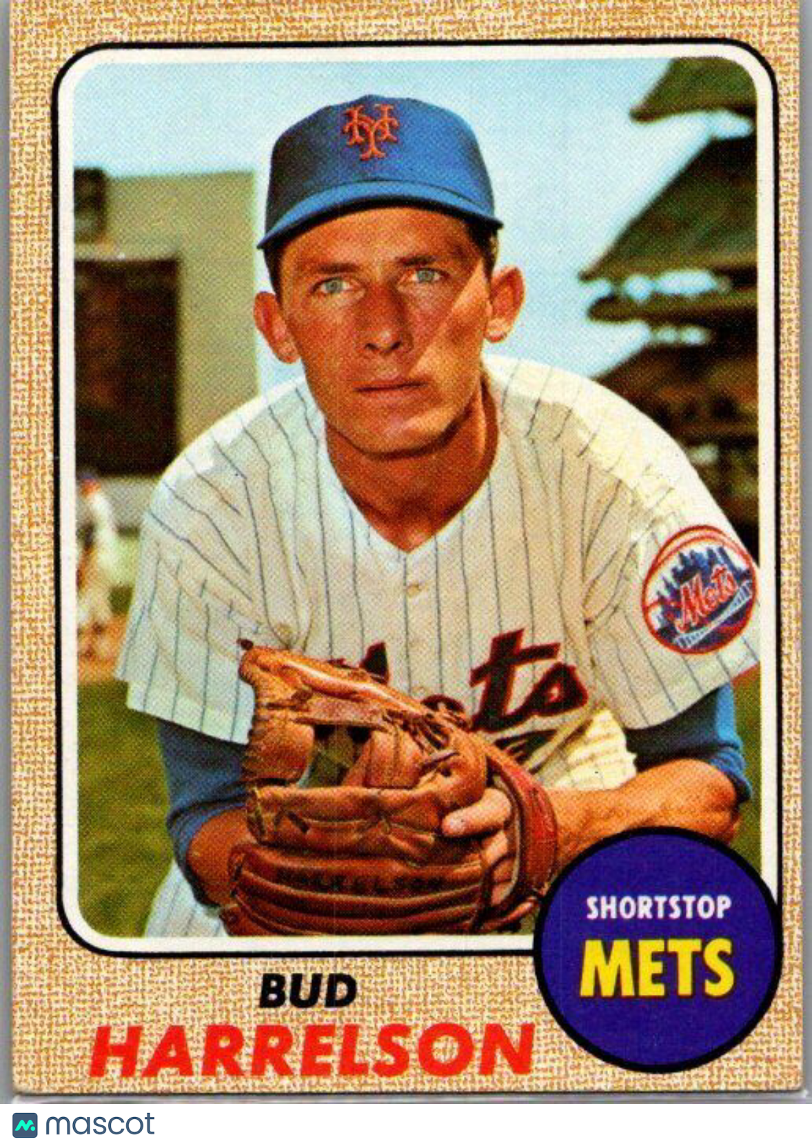 1968 Topps #132 Bud Harrelson -EX/NM