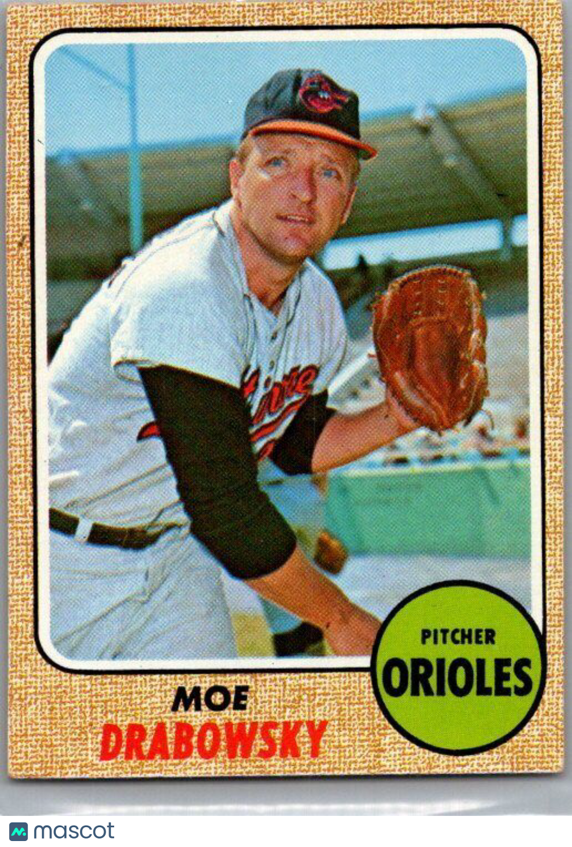 1968 Topps #242 Moe Drabowsky EX/NM