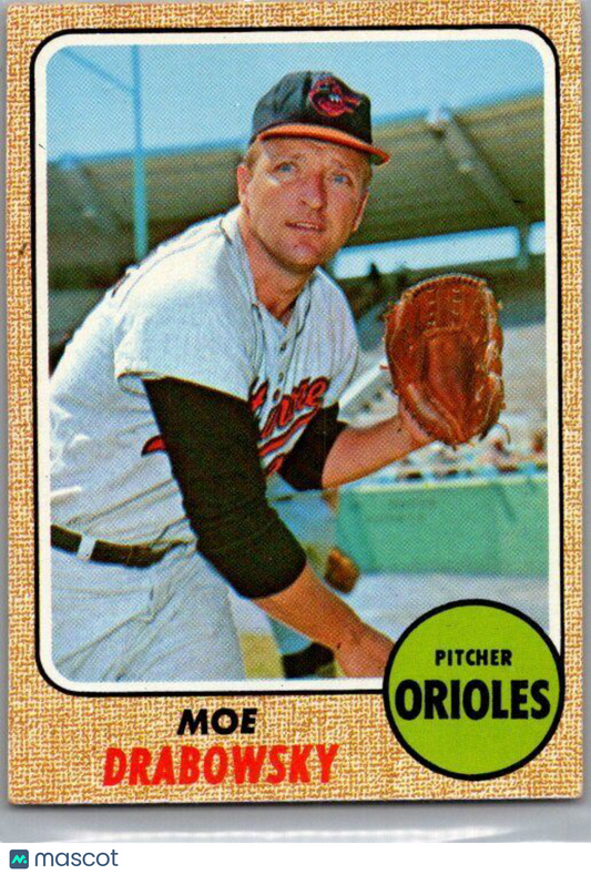 1968 Topps #242 Moe Drabowsky EX/NM