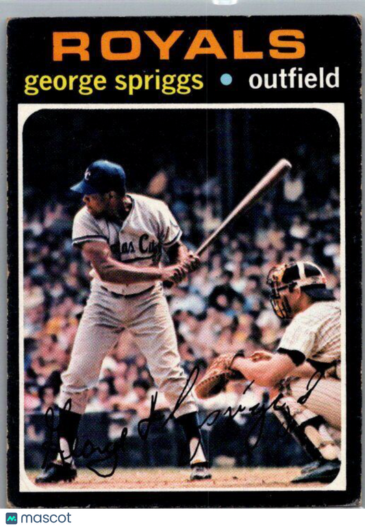 1971 Topps #411 George Spriggs