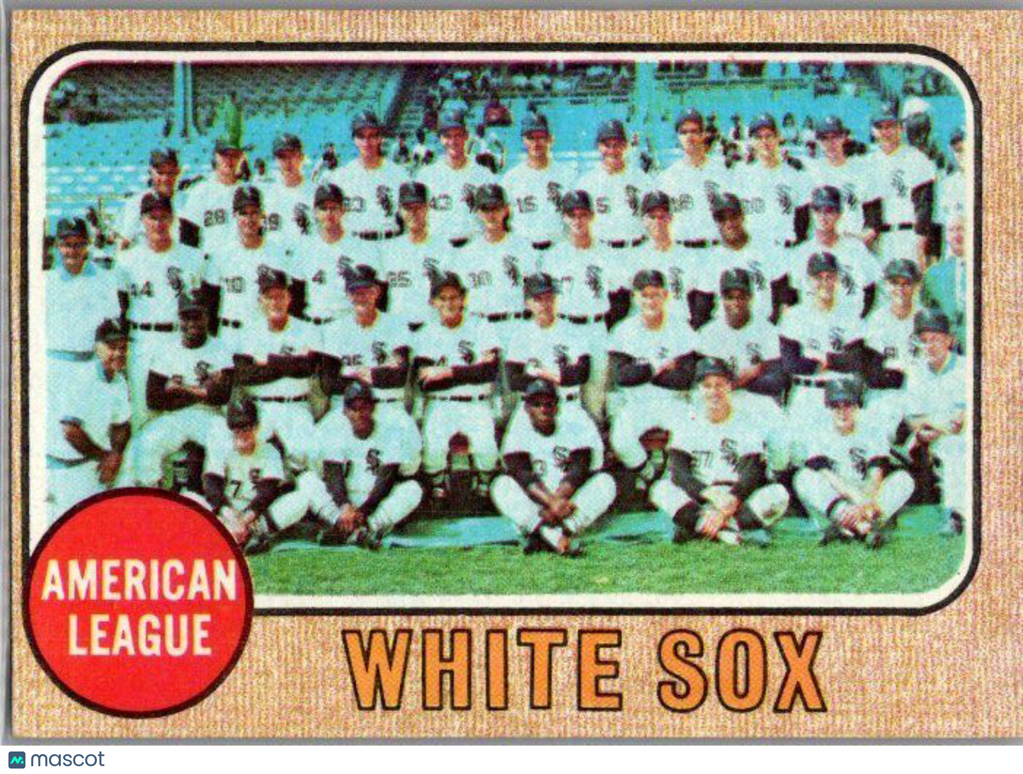 1968 Topps #424 Chicago White Sox EX/NM