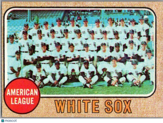 1968 Topps #424 Chicago White Sox EX/NM