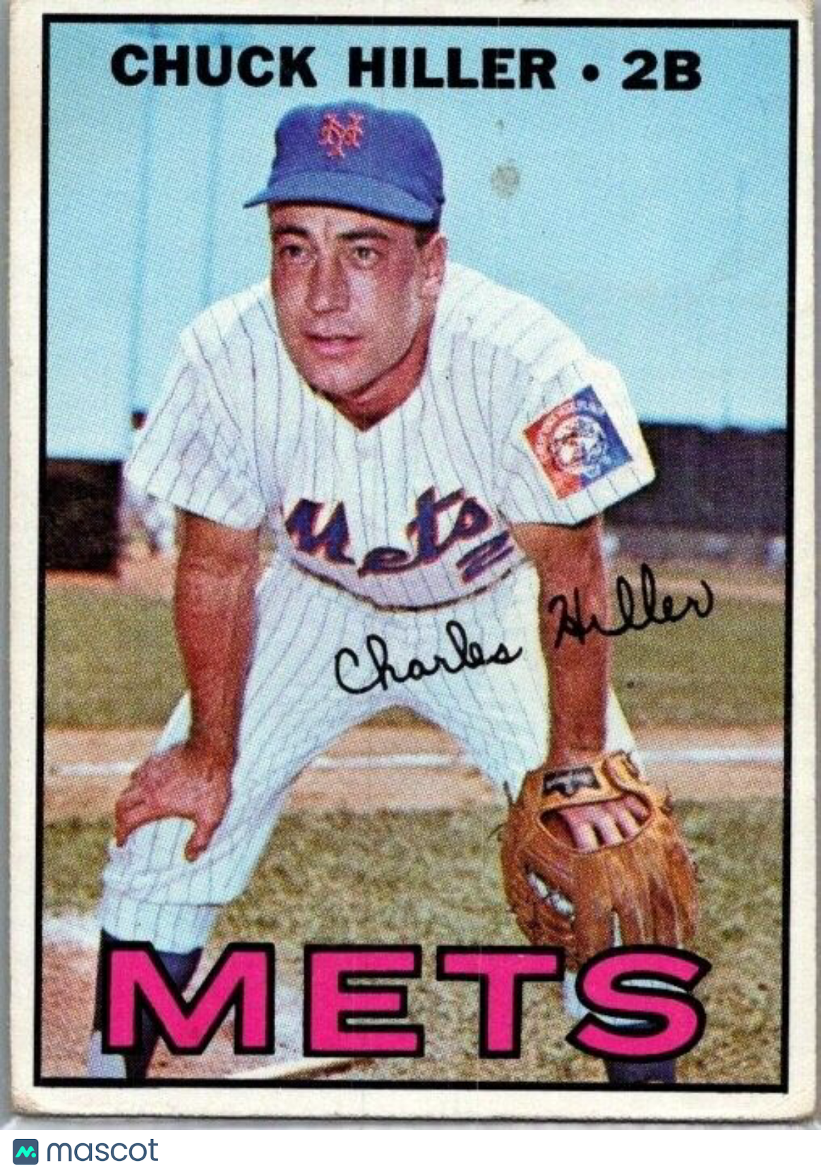 1967 Topps - #198 Chuck Hiller