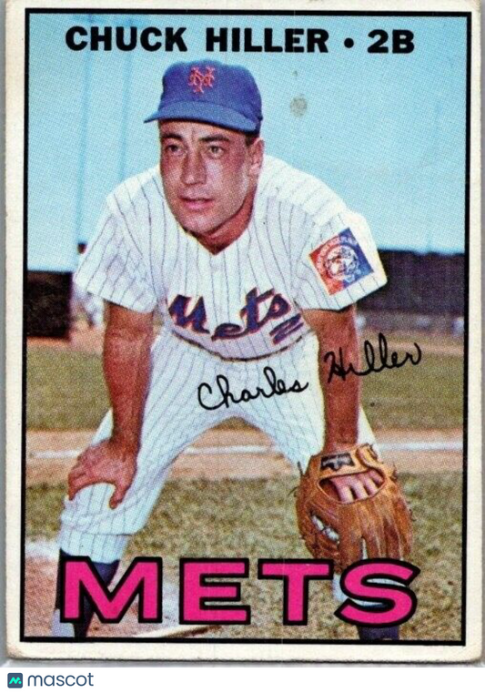 1967 Topps - #198 Chuck Hiller