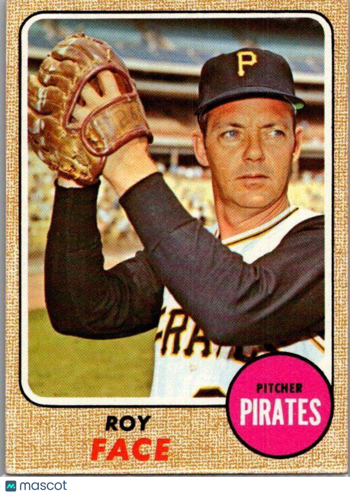 1968 Topps #198 Roy Face VG/EX