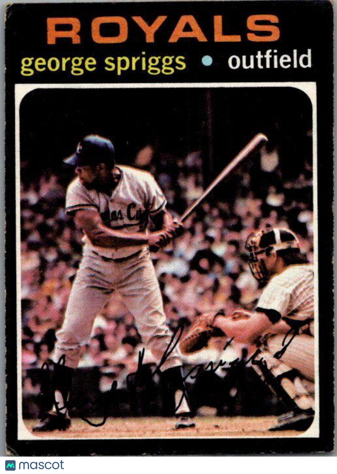 1971 Topps #411 George Spriggs