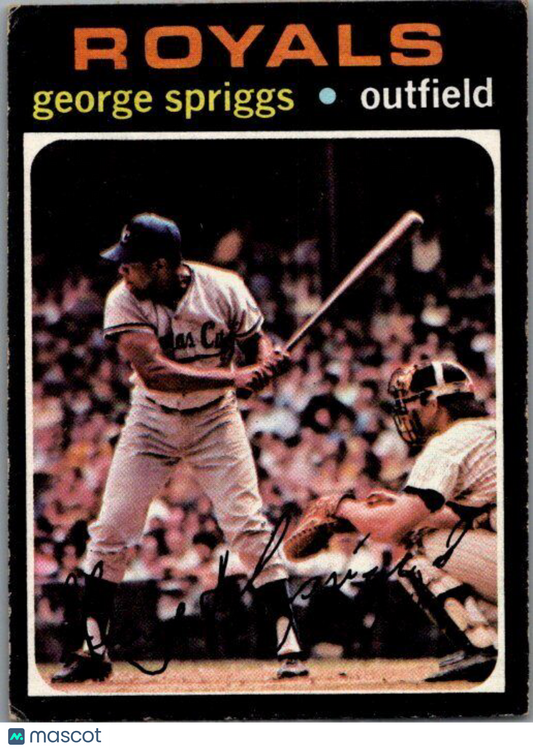 1971 Topps #411 George Spriggs