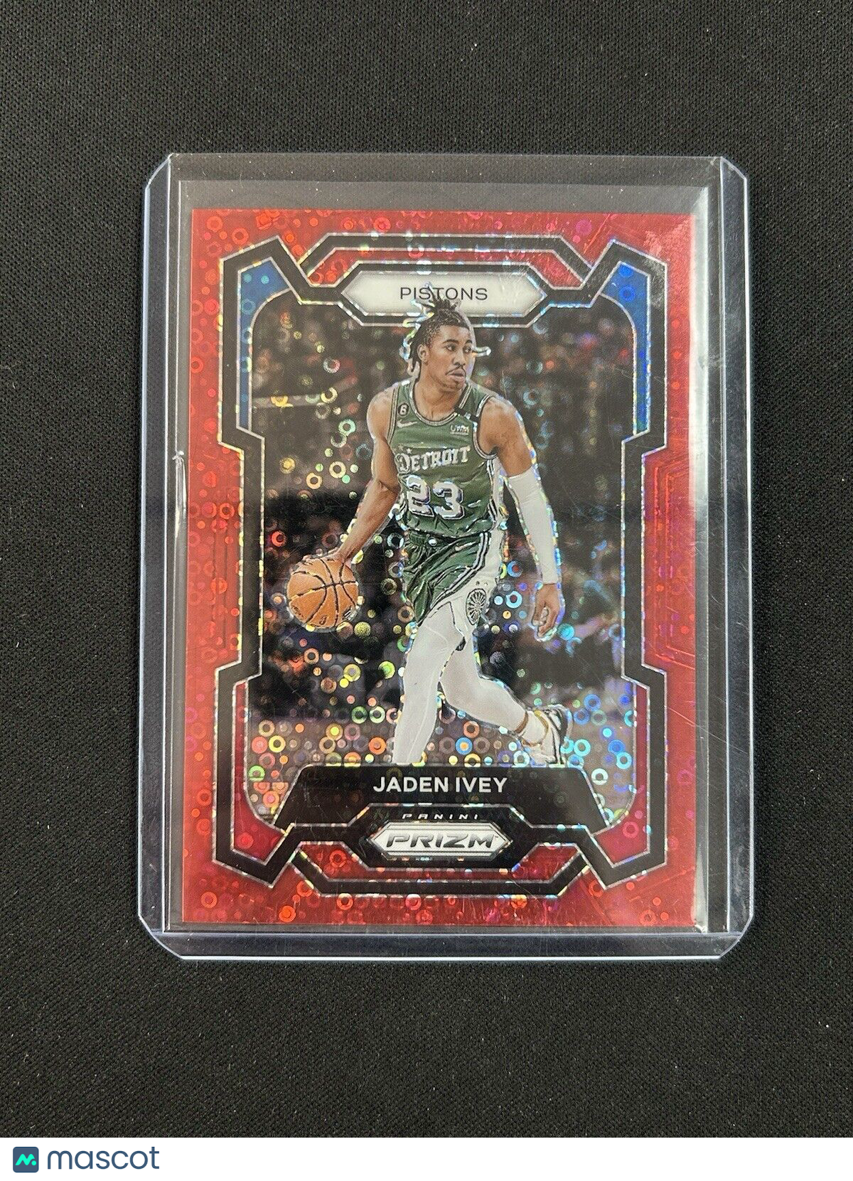 2023 Panini Prizm Red Disco Jaden Ivey /100