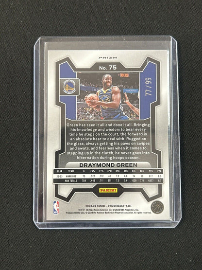 2023 Panini Prizm Blue Pulsar Draymond Green /99