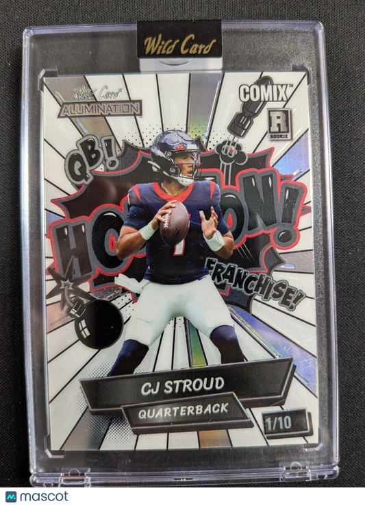 2023 Wild Card Alumination Comix White Foil CJ Stroud #ACBH-CS2 (RC) /10