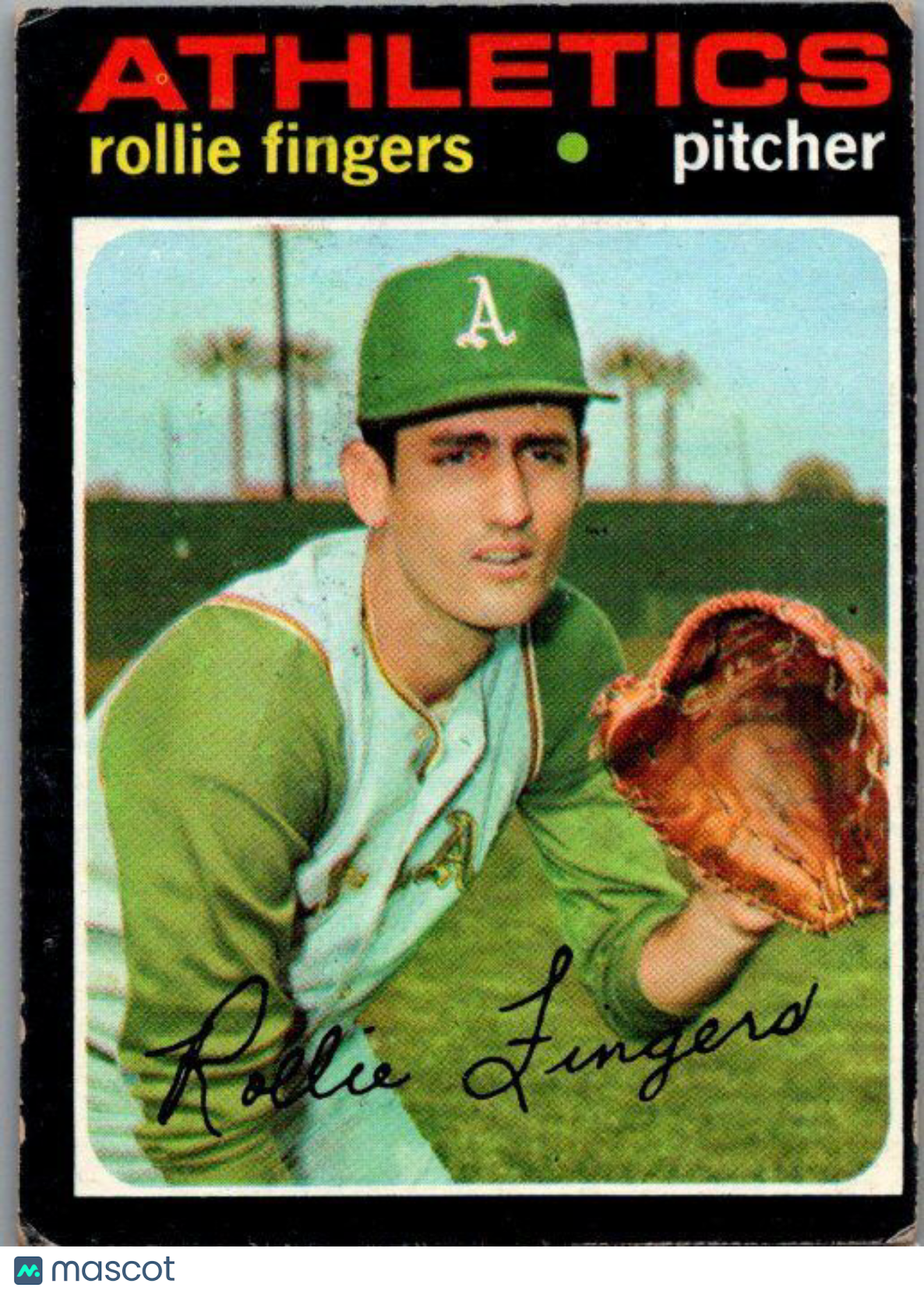 1971 Topps #384 Rollie Fingers