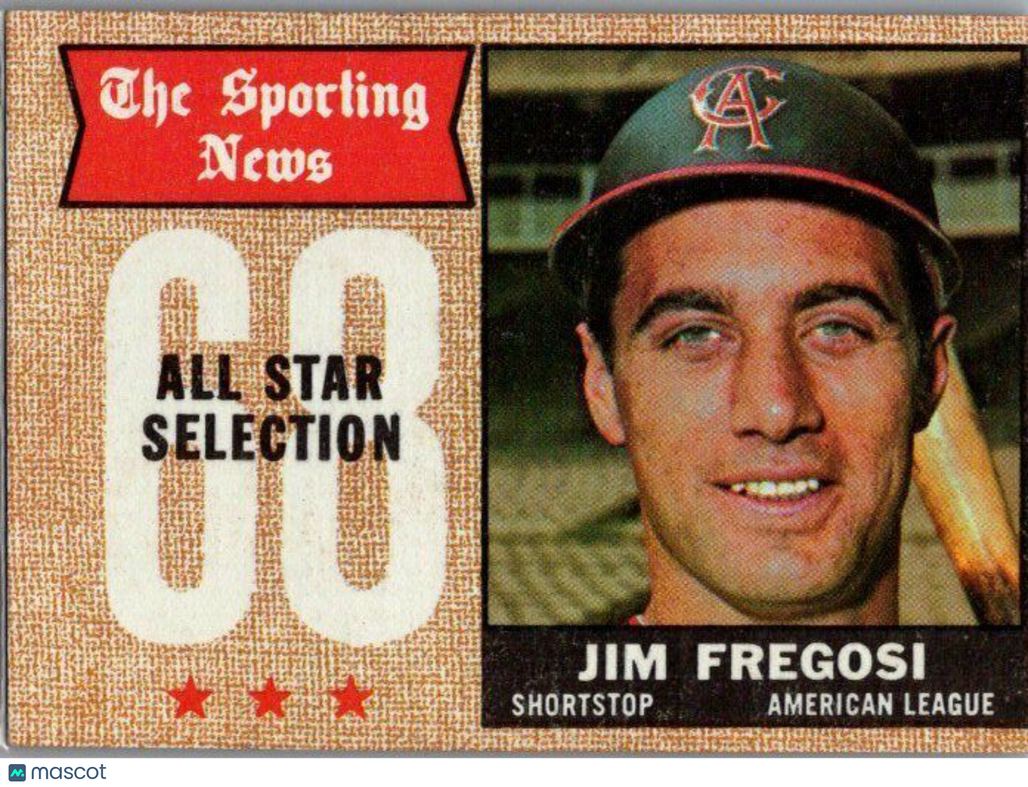 1968 Topps #367 Jim Fregosi -EX/NM