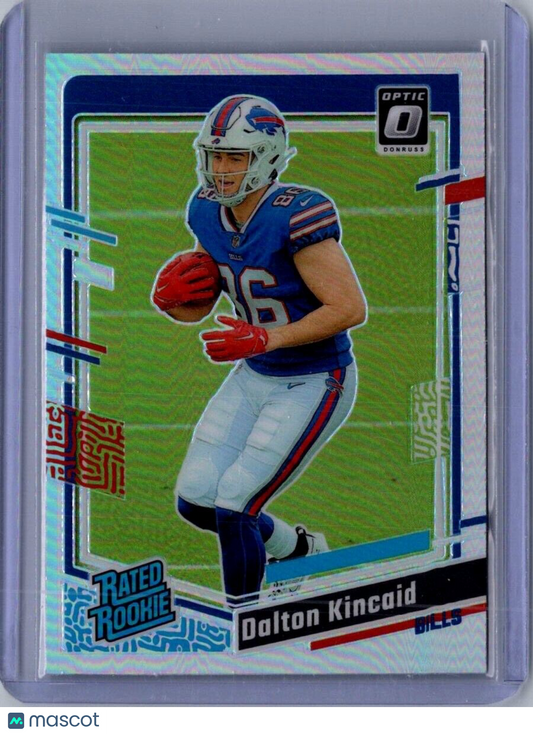 2023 Panini Donruss Optic Holo - Rated Rookie #211 Dalton Kincaid (RC)