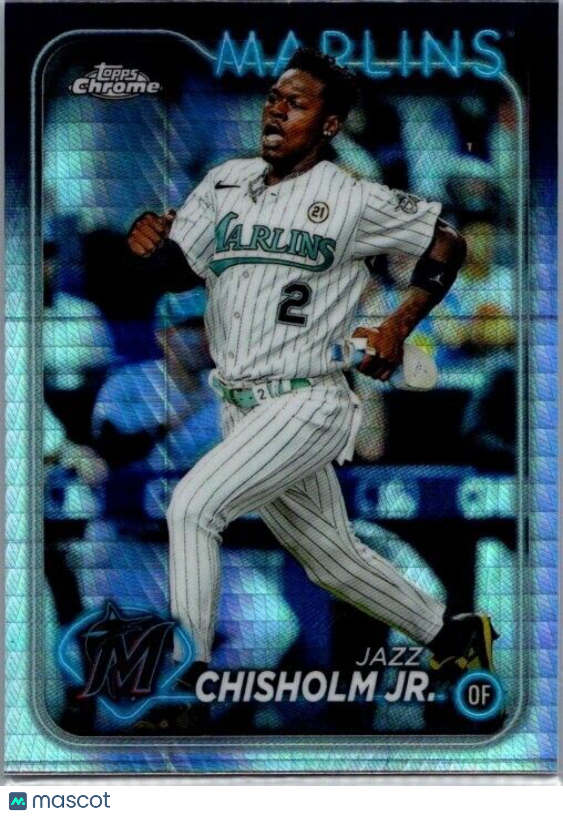 2024 Topps Chrome - Prism Refractor #70 Jazz Chisholm