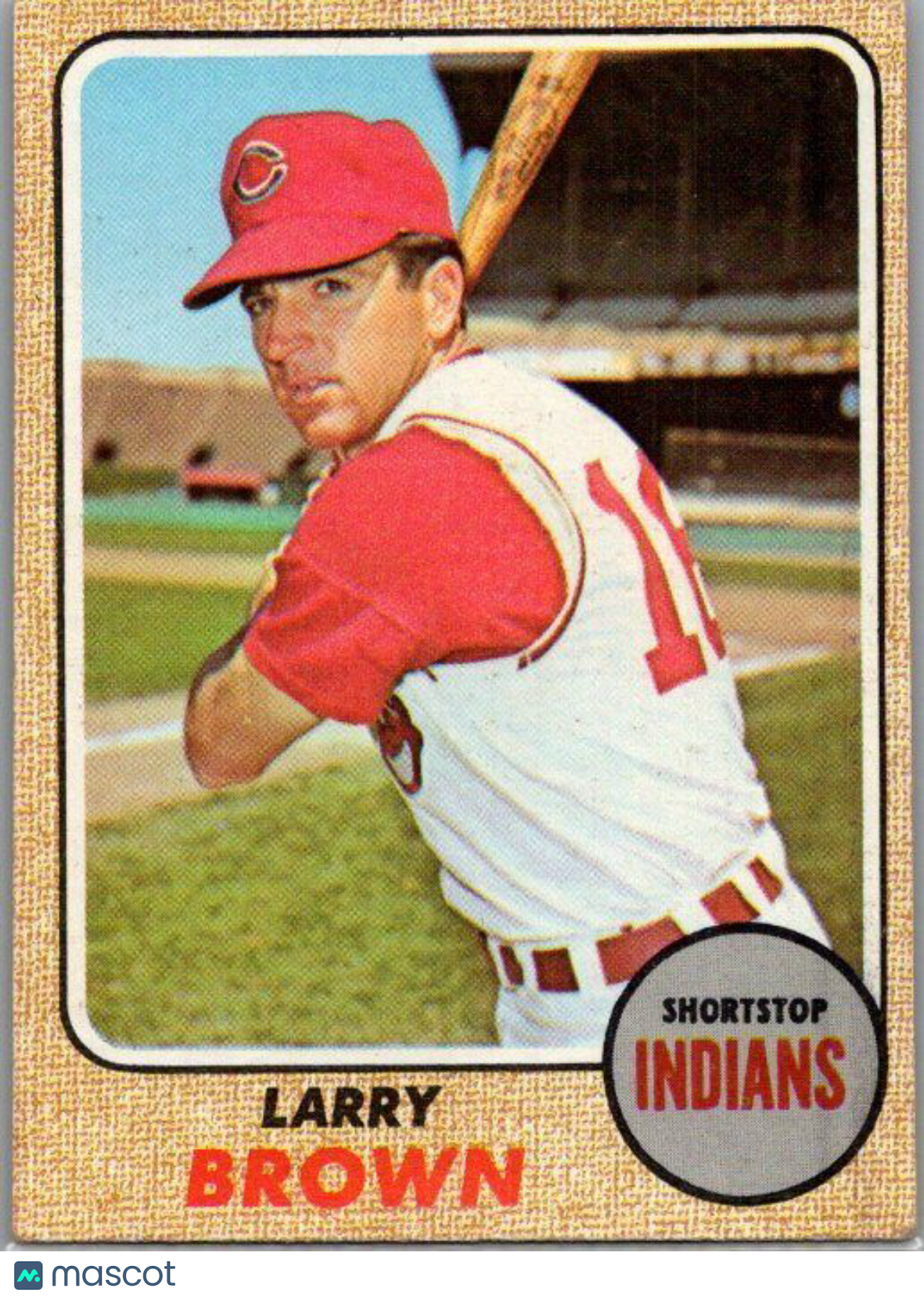 1968 Topps #197 Larry Brown VG/EX