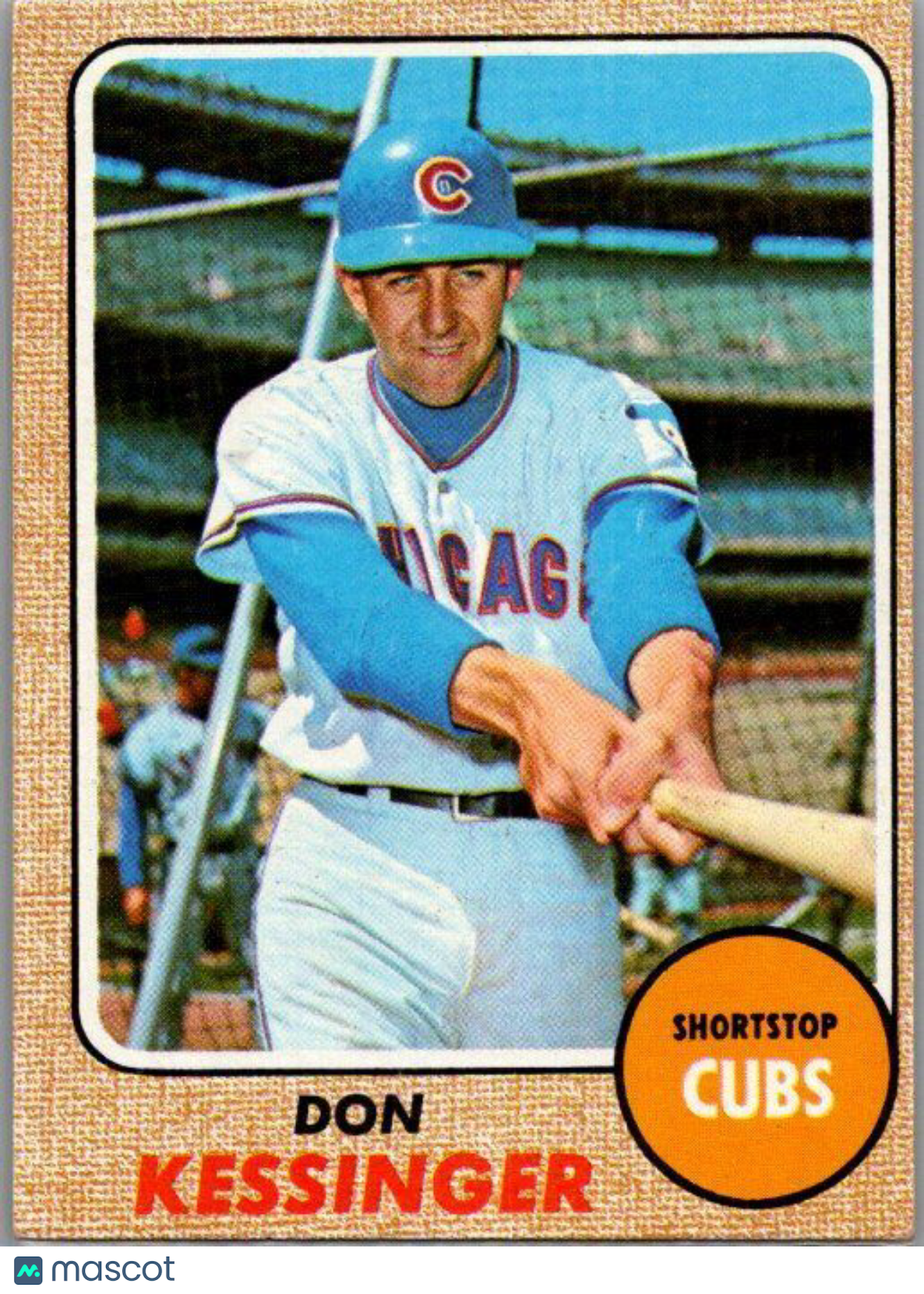 1968 Topps #159 Don Kessinger VG/EX