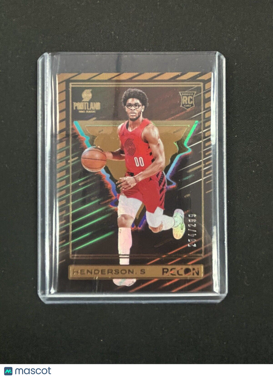 2023-24 PANINI RECON Scoot Henderson Holo Bronze /299