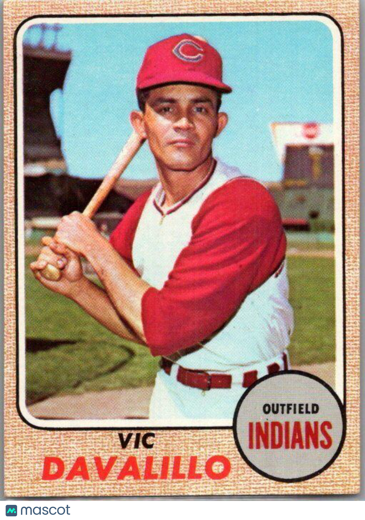 1968 Topps #397 Vic Davalillo EX/NM