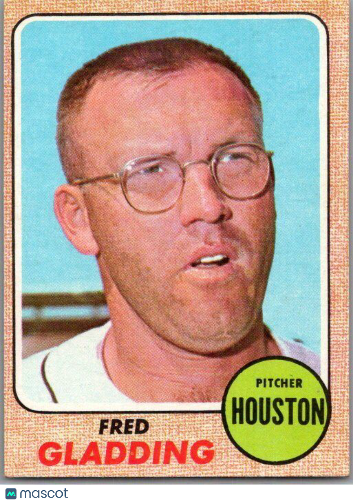 1968 Topps #423 Fred Gladding EX/NM