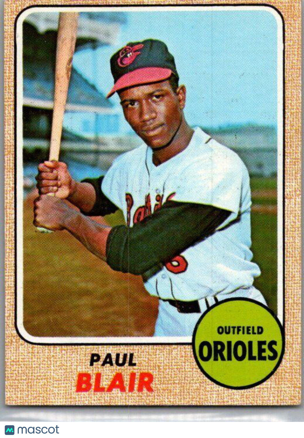 1968 Topps #135 Paul Blair EX/NM