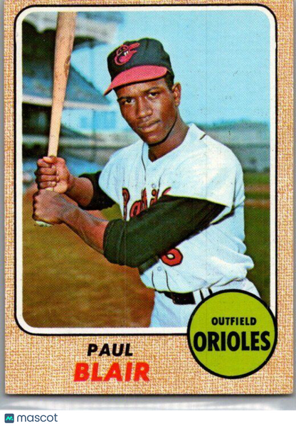 1968 Topps #135 Paul Blair EX/NM