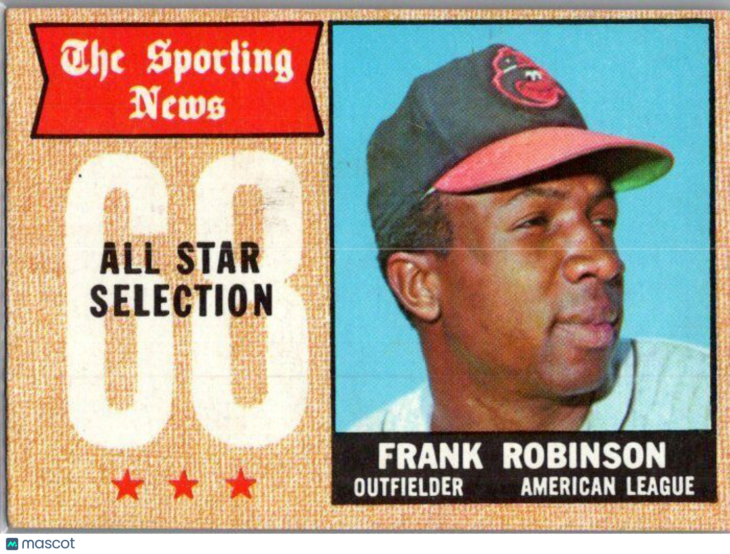 1968 Topps #373 Frank Robinson -EX/NM