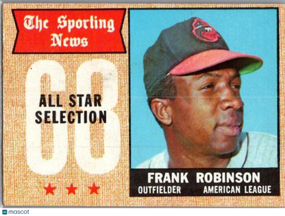 1968 Topps #373 Frank Robinson -EX/NM