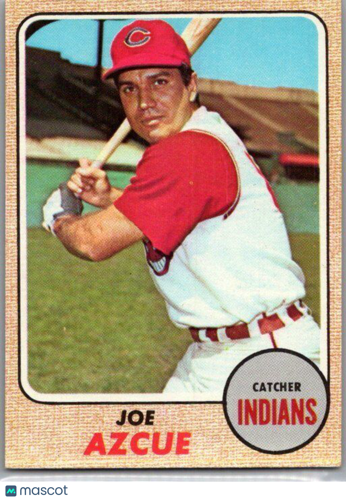 1968 Topps #443 Joe Azcue EX/NM