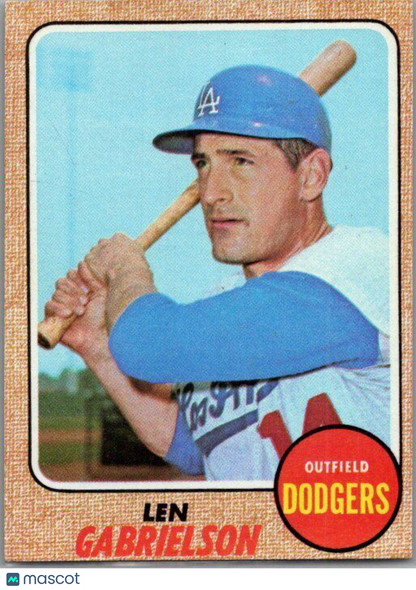 1968 Topps #357 Len Gabrielson EX/NM