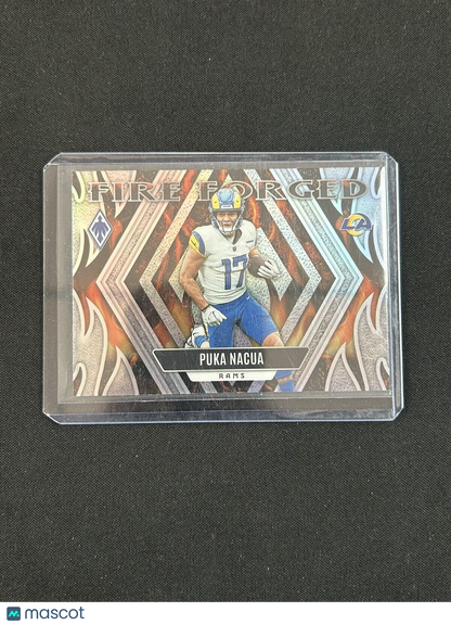 PUKA NACUA 2023 PANINI PHOENIX FOOTBALL FIRE FORGED RAMS #FF-8 Q0932