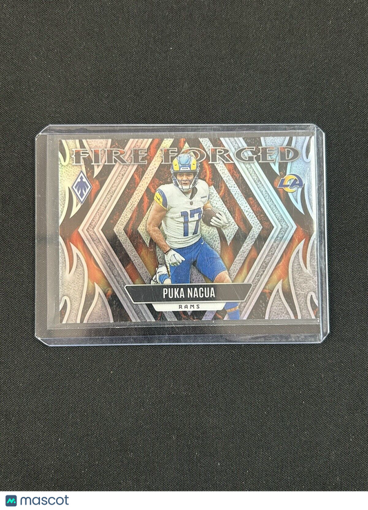 PUKA NACUA 2023 PANINI PHOENIX FOOTBALL FIRE FORGED RAMS #FF-8 Q0932