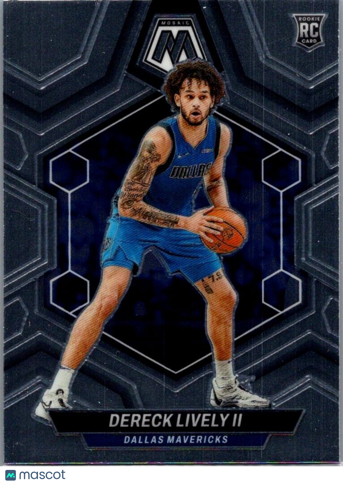 2023-24 Panini Mosaic Dereck Lively II #248 Rookie