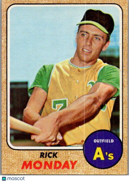 1968 Topps #282 Rick Monday EX/NM