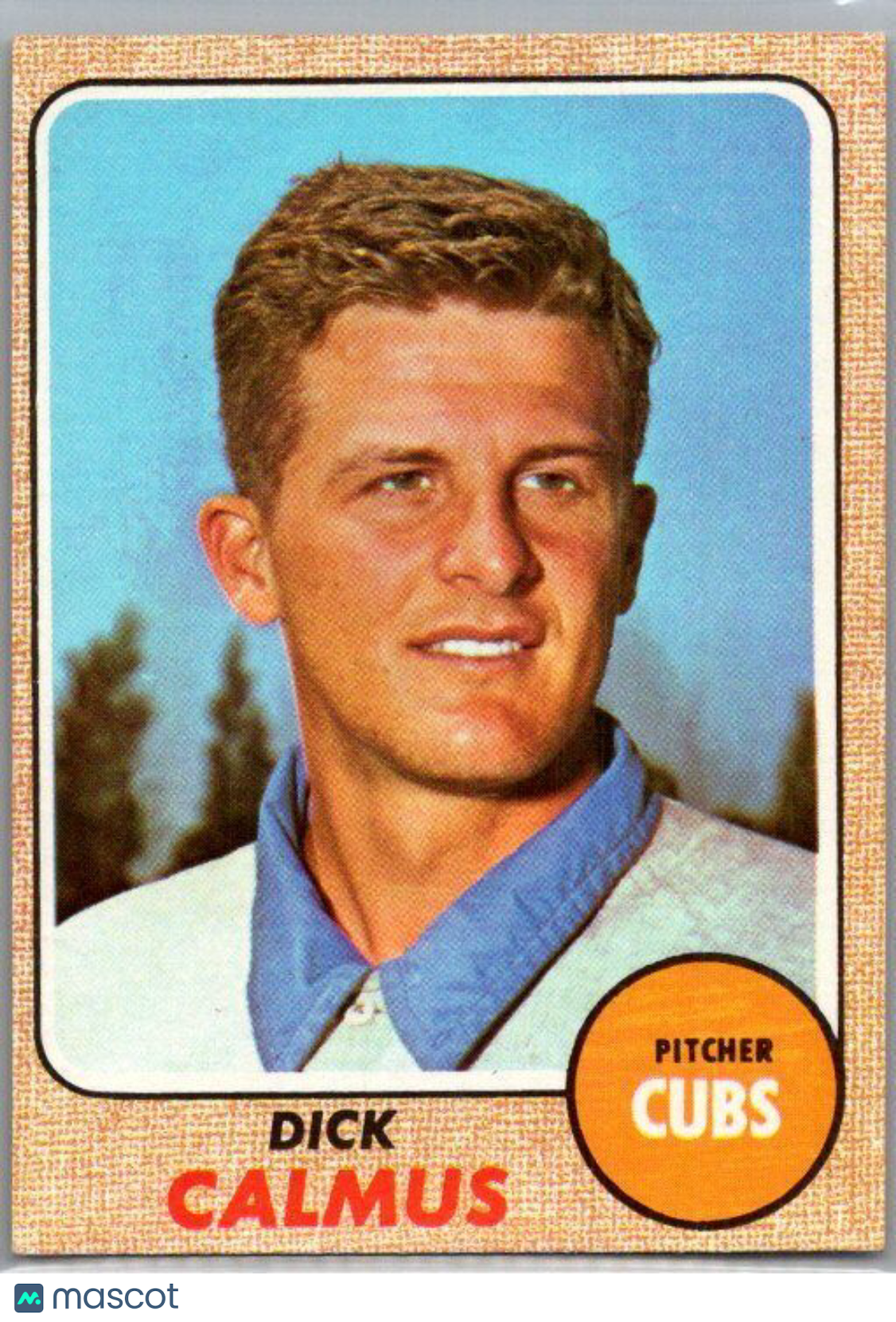 1968 Topps #427 Dick Calmus EX/NM