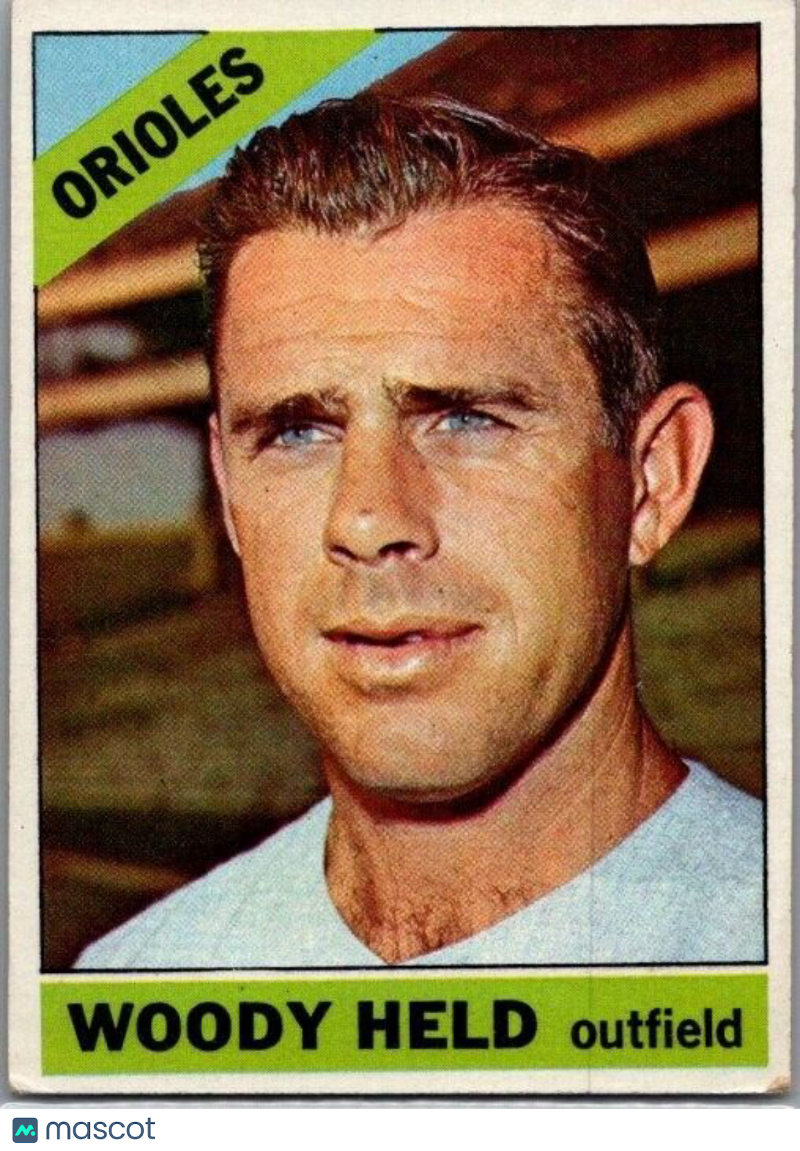 1966 Topps - #136 Woodie Held