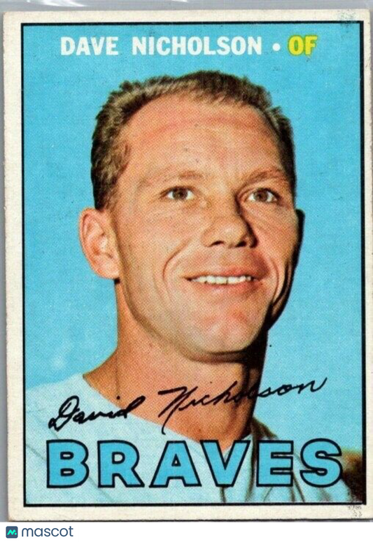 1967 Topps - #113 Dave Nicholson