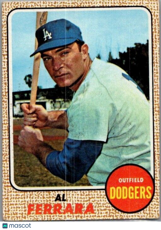 1968 Topps - #34 Al Ferrara