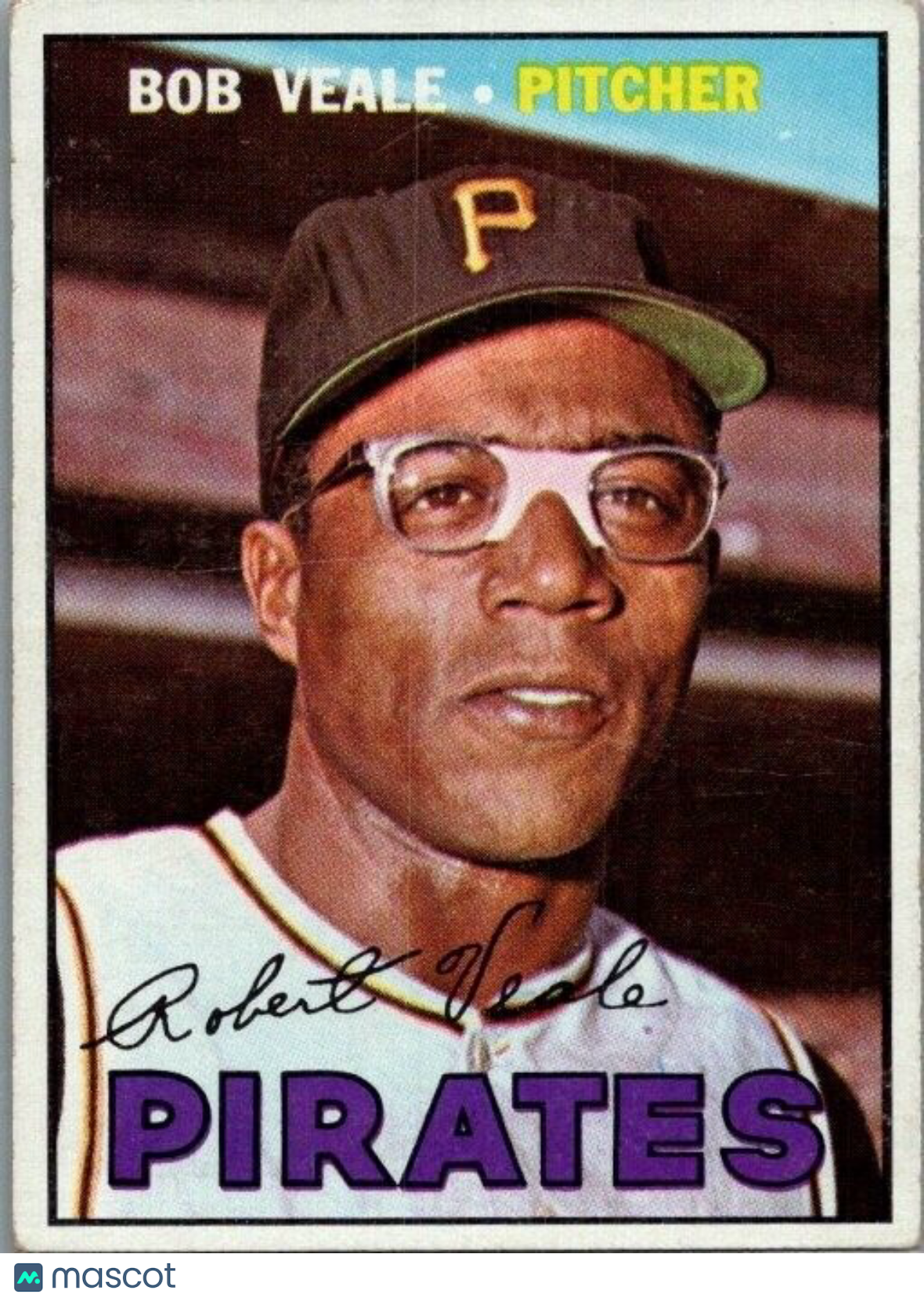 1967 Topps - #335 Bob Veale